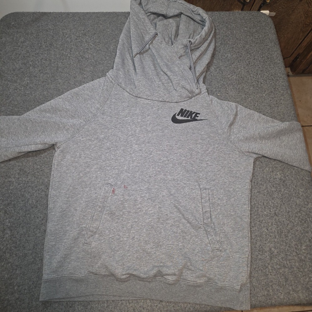 Nike Women's Rally Funnel Neck Hoodie Medium E2